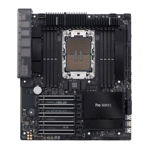 Asus PRO WS W790-ACE, Workstation, Intel W790, LGA4677, CEB, 8 DDR5, 10G & 2.5G LAN, IPMI Remote Management, SlimSAS, PCIe5, 2x M.2 Asus PRO WS W790-ACE, Workstation, Intel W790, LGA4677, CEB, 8 DDR5, 10G & 2.5G LAN, IPMI Remote Management, SlimSAS, PCIe5, 2x M.2